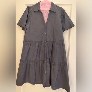Brochu Walker Havana Mini Dress         Washed Slate